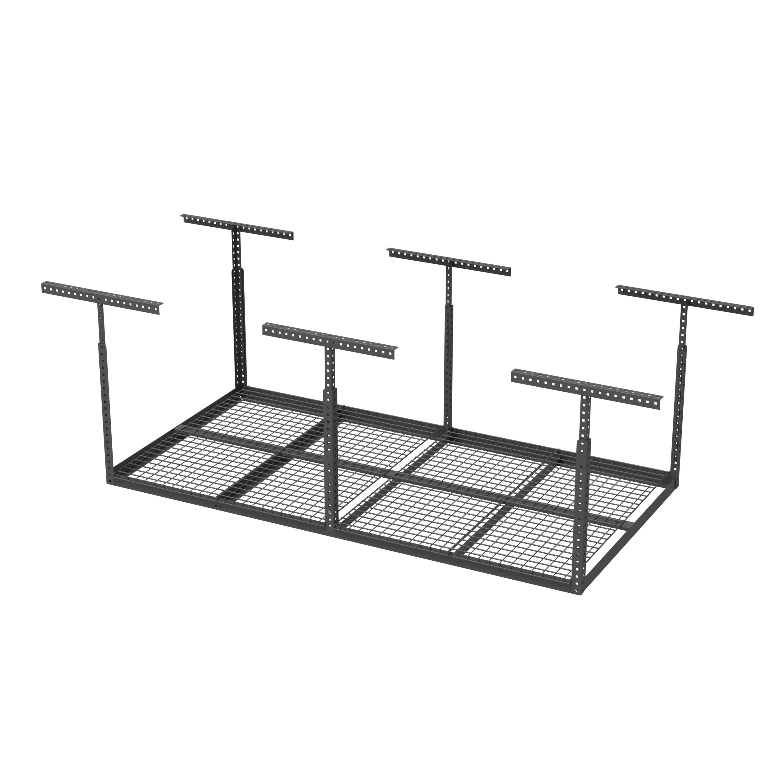 Adjustable Height Elevated Garage Storage Ceiling Storage Unit 660lb Gray Steel Heavy Duty 4 * 8ft (1.2 * 2.4m)
Adjustable Height Elevated Garage Storage Ceiling Storage Unit 660lb Gray Steel Heavy Duty 4 * 8ft (1.2 * 2.4m)