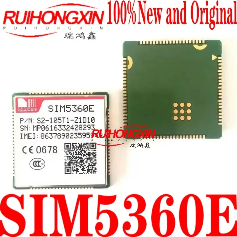 SIM5360E WCDMA high-speed GPRS data transmission with GPS positioning dial-up Internet access PCM integrated module
SIM5360E WCDMA high-speed GPRS data transmission with GPS positioning dial-up Internet access PCM integrated module