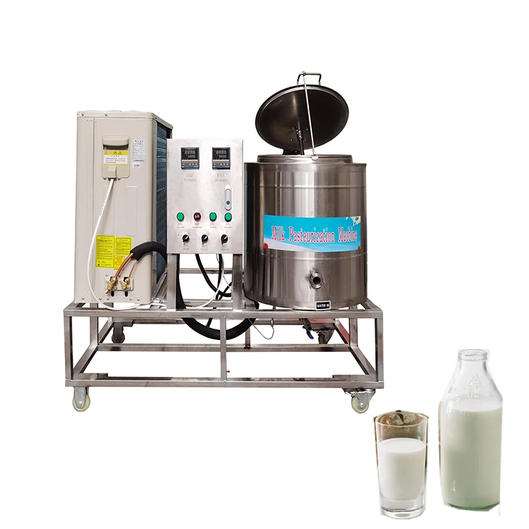 High Quality 50/100L 2 in 1 Pasteurizer Machine 304 Milk Pasteurizer Juice Pasteurization
High Quality 50/100L 2 in 1 Pasteurizer Machine 304 Milk Pasteurizer Juice Pasteurization