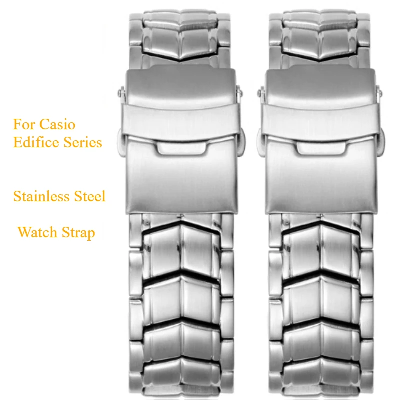Для Casio Edifice Series EF-524D ремешок для часов мужской твердый ремешок из нержавеющей стали оригинальный браслет из нержавеющей стали с вогнутым интерфейсом
Для Casio Edifice Series EF-524D ремешок для часов мужской твердый ремешок из нержавеющей стали оригинальный браслет из нержавеющей стали с вогнутым интерфейсом