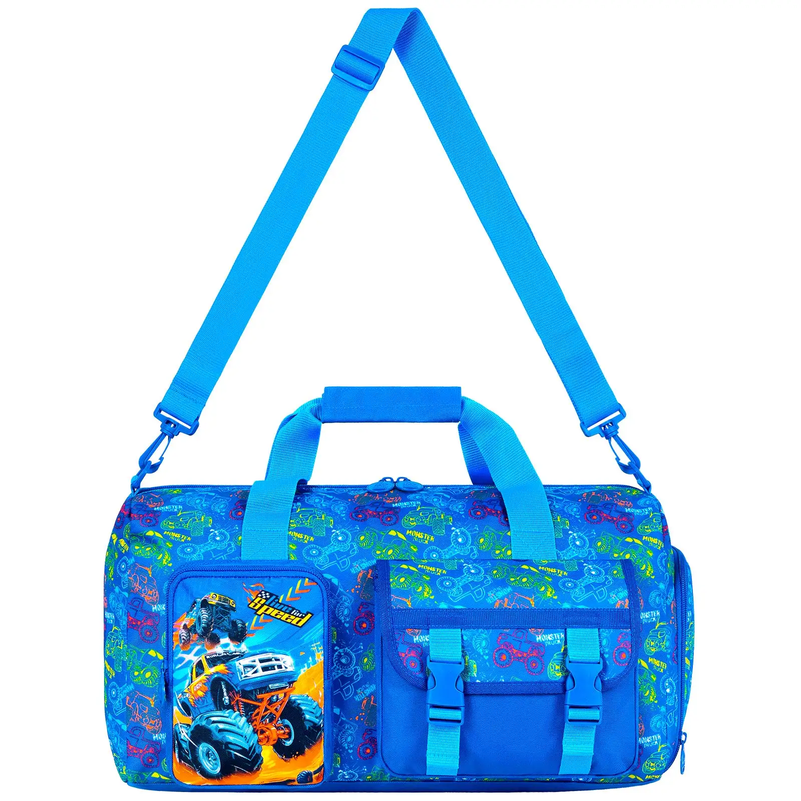 Off-road vehicle print Travel double-layer bag - Durable polyester fitness bag, with adjustable shoulder strap large capacity su
Off-road vehicle print Travel double-layer bag - Durable polyester fitness bag, with adjustable shoulder strap large capacity su