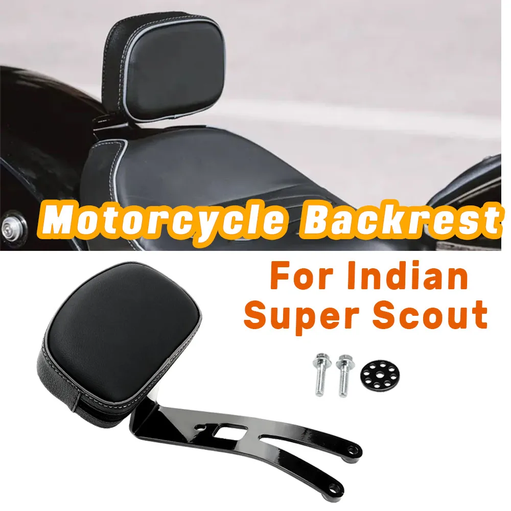 For INDIAN SCOUT Bobber 2025 Scout Sixty Classic Limited Motorcycle Backrest Rider Solo Seat Sissy Bar Driver Back Cushion Pad
For INDIAN SCOUT Bobber 2025 Scout Sixty Classic Limited Motorcycle Backrest Rider Solo Seat Sissy Bar Driver Back Cushion Pad