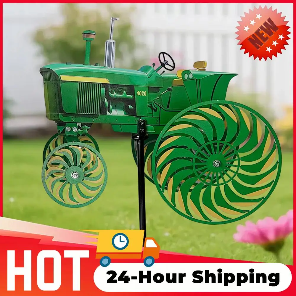 Tractor Wind Sculpture Decorative Windmill Outdoor Tractor Wind Spinner for Yard and Garden Gift for Family Or Friends
Tractor Wind Sculpture Decorative Windmill Outdoor Tractor Wind Spinner for Yard and Garden Gift for Family Or Friends