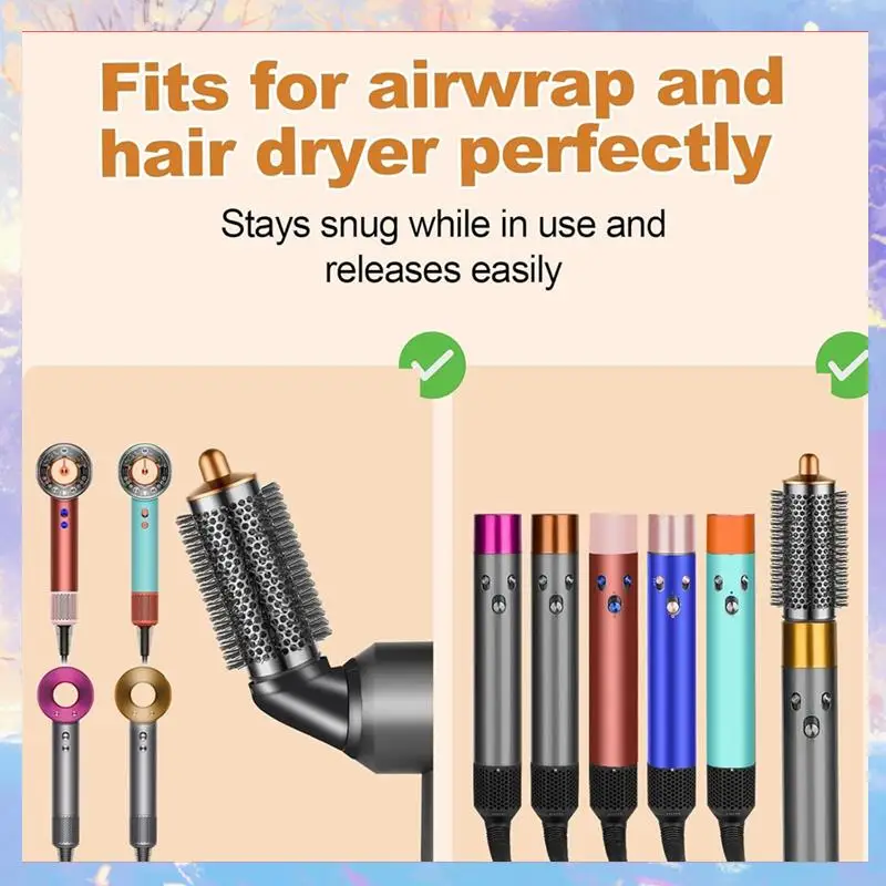 Round Brush Attachment For Dyson Airwrap With Adaptor For Dyson Hair Dryer Accessories, Round Volumizing Brush-A76Z
Round Brush Attachment For Dyson Airwrap With Adaptor For Dyson Hair Dryer Accessories, Round Volumizing Brush-A76Z