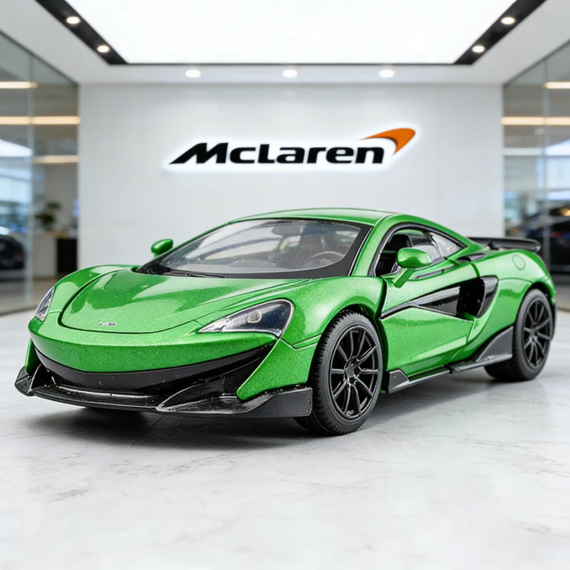 Машинка-модель McLaren 600LT из сплава, масштаб 1:32, литая, со звуком и светом, для детей
Машинка-модель McLaren 600LT из сплава, масштаб 1:32, литая, со звуком и светом, для детей