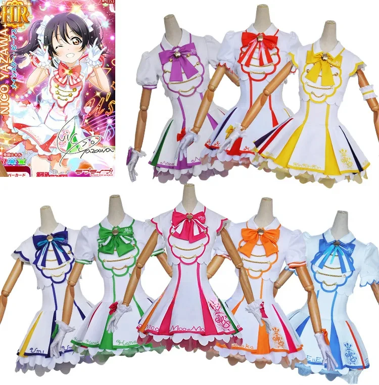 Love Live Nine Stars Venus Arcade Game Honoka Kotori Umi Eli Nozomi Maki Rin Hanayo Nico Uniform Dress Outfit Cosplay 2025
Love Live Nine Stars Venus Arcade Game Honoka Kotori Umi Eli Nozomi Maki Rin Hanayo Nico Uniform Dress Outfit Cosplay 2025