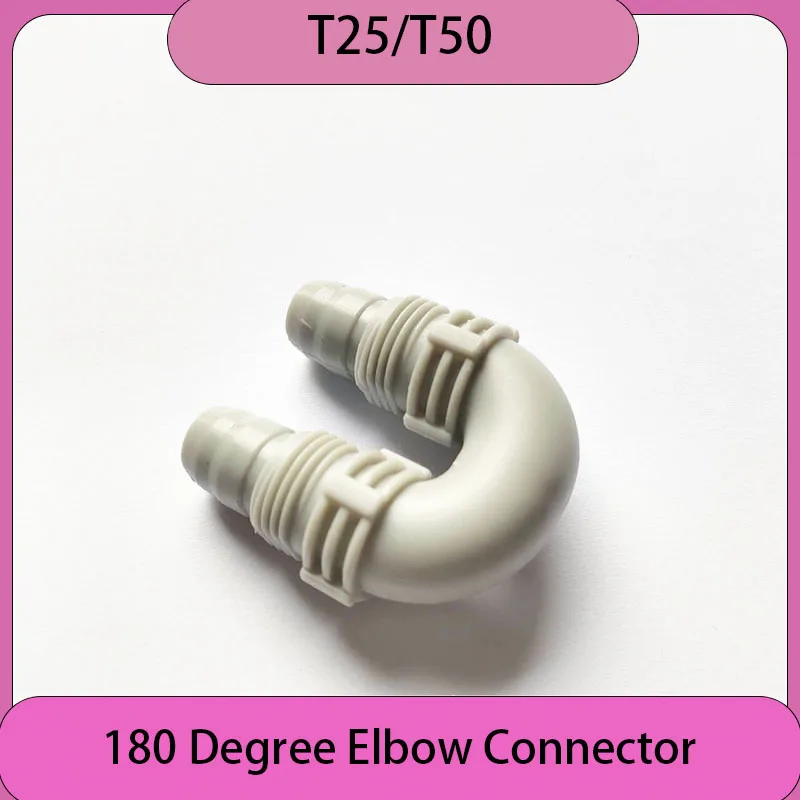 Brand New T25 T50 180 Degree Elbow Connector for Agras T25/T50 Agriculture Drone Accessories Plant Protection Drone Repair Parts
Brand New T25 T50 180 Degree Elbow Connector for Agras T25/T50 Agriculture Drone Accessories Plant Protection Drone Repair Parts