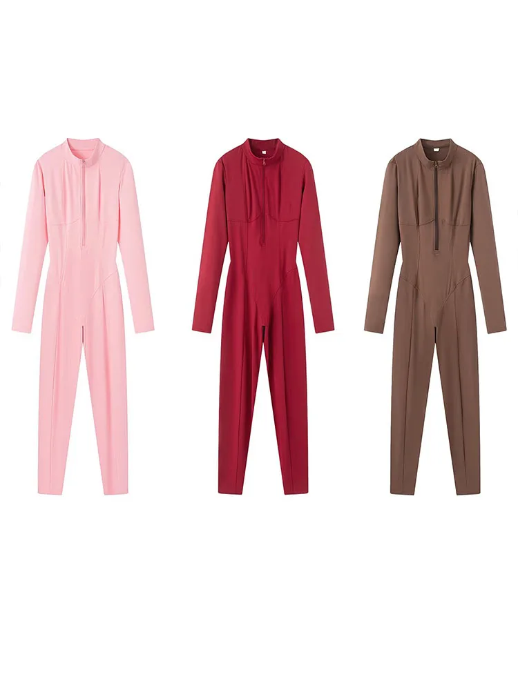 HH Trendy Women Elegant Three-Dimensional Shapewear Sports Jumpsuit Yoga Wear Female Zipper Long-Sleeved Casual Tights Jumpsuits
HH Trendy Women Elegant Three-Dimensional Shapewear Sports Jumpsuit Yoga Wear Female Zipper Long-Sleeved Casual Tights Jumpsuits