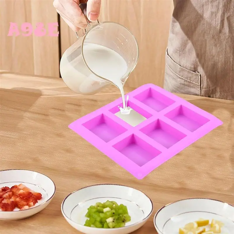 A98E-Silicone Soap Molds Silicone Soap Mold For Homemade Craft Soap Bar Mold, Chocolate Molds
A98E-Silicone Soap Molds Silicone Soap Mold For Homemade Craft Soap Bar Mold, Chocolate Molds
