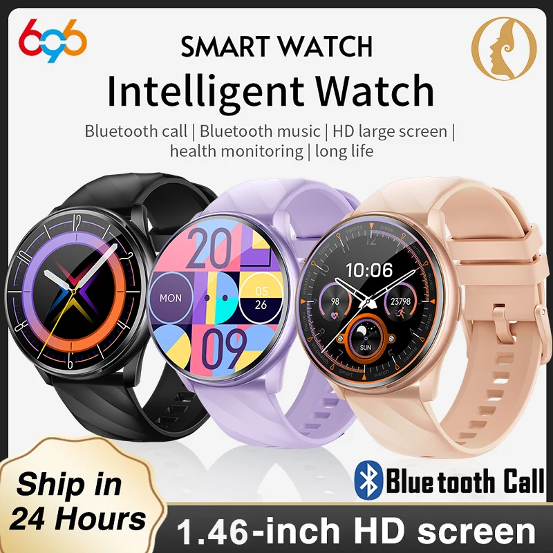 Blue Tooth Call Smartwatch Waterproof Sports Fitness Heart Rate Monitor Bracelet Voice Assistant Smart Watch Women Message Push
Blue Tooth Call Smartwatch Waterproof Sports Fitness Heart Rate Monitor Bracelet Voice Assistant Smart Watch Women Message Push