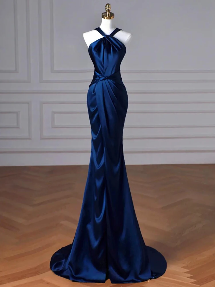 Синее атласное платье Neline для свадьбы, выступлений, длинное вечернее платье, сексуальное, приталенное, для молодых женщин 8-25 лет
Синее атласное платье Neline для свадьбы, выступлений, длинное вечернее платье, сексуальное, приталенное, для молодых женщин 8-25 лет