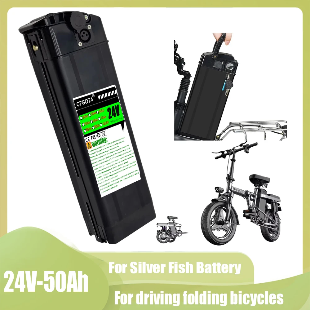 24V lithium-ion battery pack, suitable for Silverfish 250W-1000W motors, 20-100Ah, multiple options
24V lithium-ion battery pack, suitable for Silverfish 250W-1000W motors, 20-100Ah, multiple options