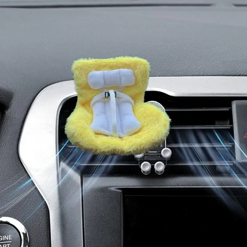 Doll Car Seat Character Car Doll Safety Seat for Air-Conditioning Vents Plush Character Sofa Auto Vents Toy for Vehicle Truck
Doll Car Seat Character Car Doll Safety Seat for Air-Conditioning Vents Plush Character Sofa Auto Vents Toy for Vehicle Truck