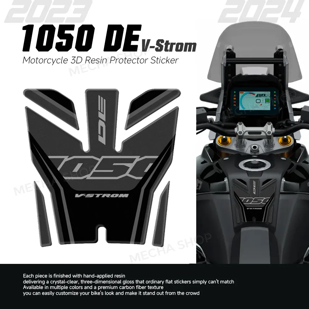 Motorcycle Accessories 3D Epoxy Resin Sticker Protection Kit for V-Strom 1050DE 2023 2024
Motorcycle Accessories 3D Epoxy Resin Sticker Protection Kit for V-Strom 1050DE 2023 2024