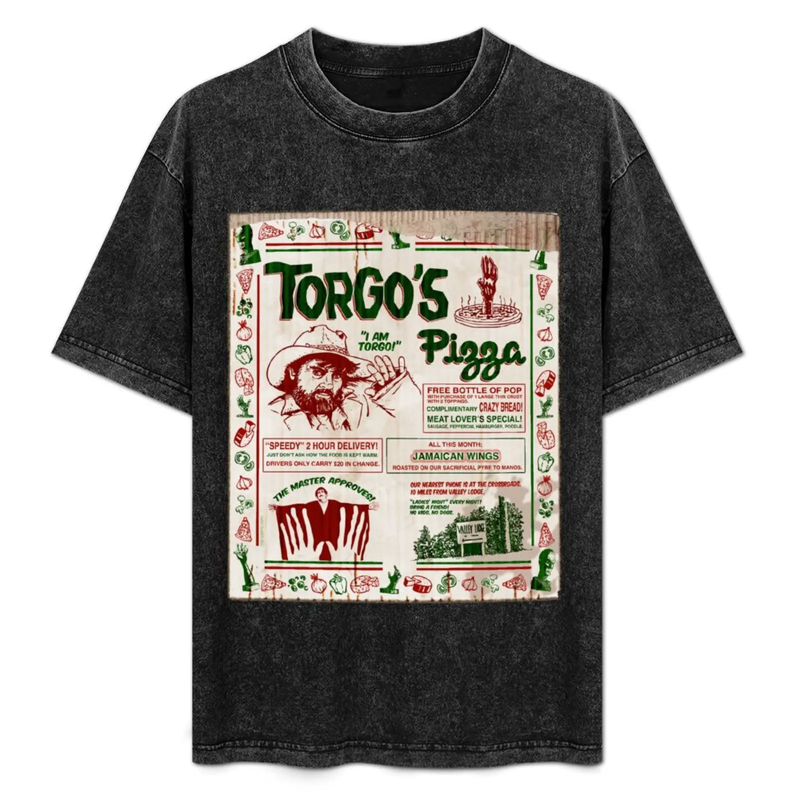 Torgo's Pizza T-Shirt Christmas Theme Tee Top
Torgo's Pizza T-Shirt Christmas Theme Tee Top