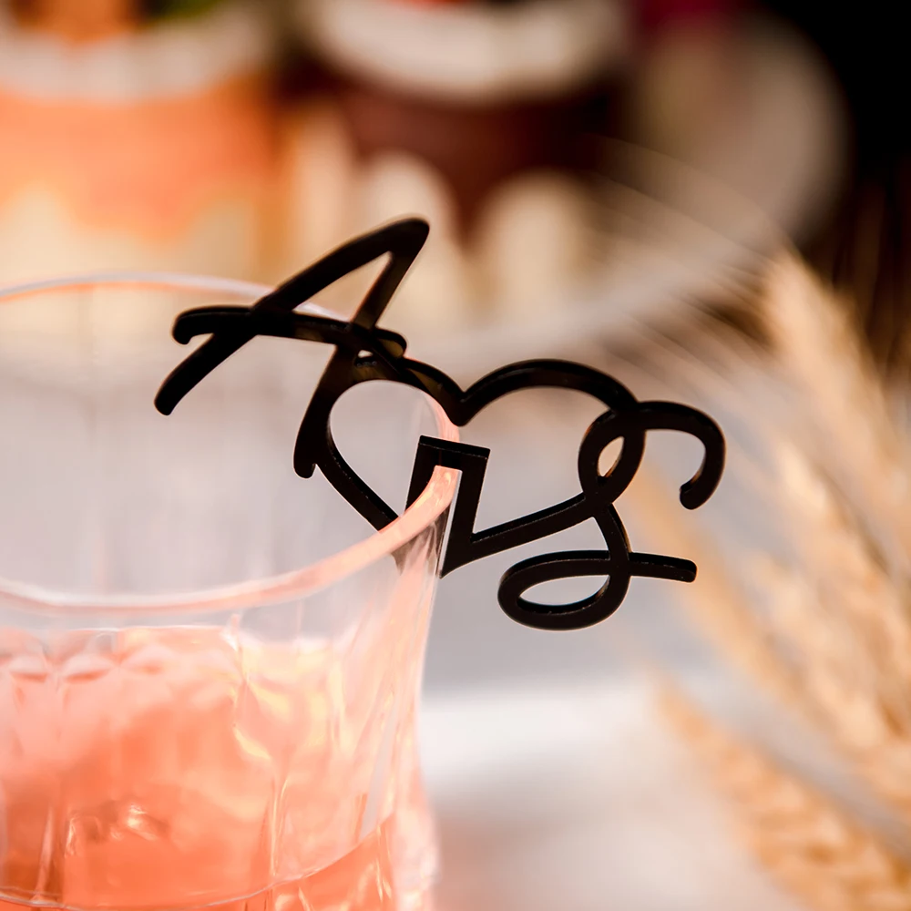 Personalized Acrylic Logo Initial Heart-Shaped Wedding Tag Drink Glass Pendant Cocktail Champagne Trinkets
Personalized Acrylic Logo Initial Heart-Shaped Wedding Tag Drink Glass Pendant Cocktail Champagne Trinkets