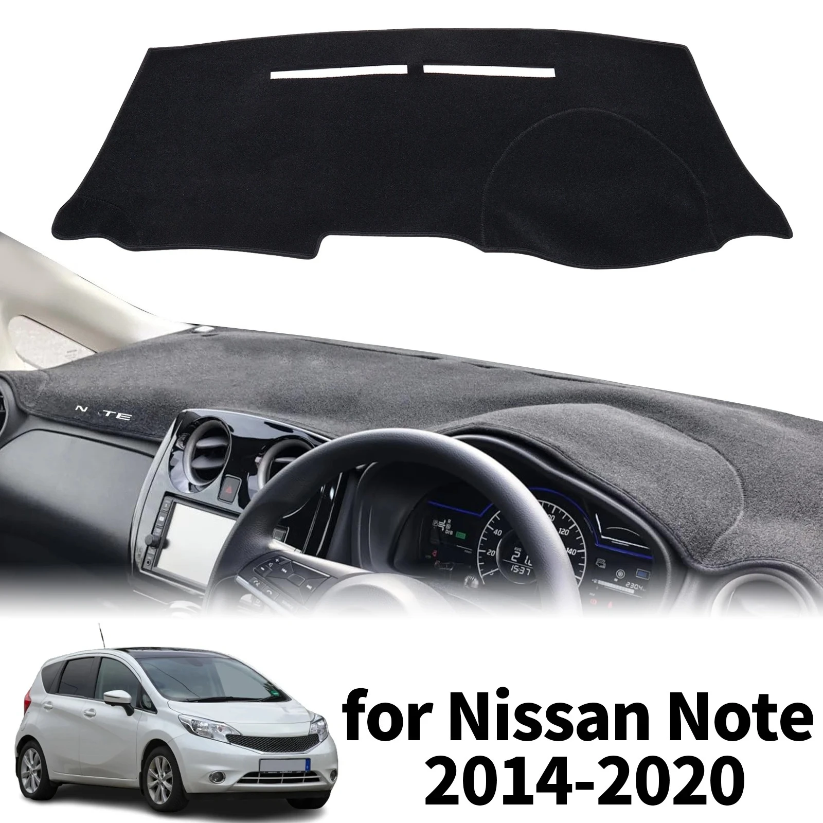 fit for Nissan Note E12 2014 2015 2016 2017-2020 Car Dashmat Dashboard Cover Pad Protective Carpet Accessories DashMat Sunshade
fit for Nissan Note E12 2014 2015 2016 2017-2020 Car Dashmat Dashboard Cover Pad Protective Carpet Accessories DashMat Sunshade