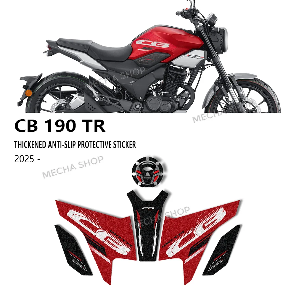 Motorcycle Tank Sticker Fuel Tank Traction Pads Protection Decals For CB190TR 2025
Motorcycle Tank Sticker Fuel Tank Traction Pads Protection Decals For CB190TR 2025