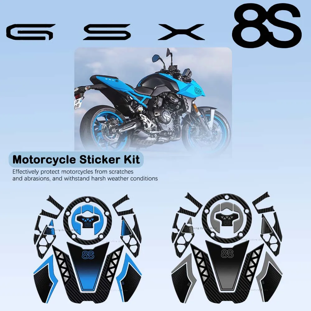 For GSX 8s 2023 3D Epoxy Resin Sticker Waterproof Anti Scratch Protective Sticker Motorcycle Protection Sticker Kit
For GSX 8s 2023 3D Epoxy Resin Sticker Waterproof Anti Scratch Protective Sticker Motorcycle Protection Sticker Kit