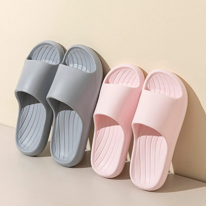 New Concise Home Slippers Women Men Summer Soft EVA Slides Beach Sandals Comfort Flip Flops Couples Bathroom Anti-slip Shoes
New Concise Home Slippers Women Men Summer Soft EVA Slides Beach Sandals Comfort Flip Flops Couples Bathroom Anti-slip Shoes