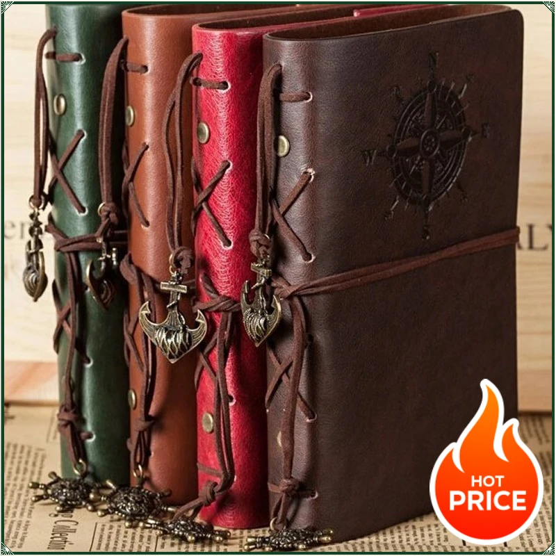 2026 Best-selling Retro Spiral Notebook Retro Notebook with Pirate Anchor Pattern PU Leather Notebook
2026 Best-selling Retro Spiral Notebook Retro Notebook with Pirate Anchor Pattern PU Leather Notebook