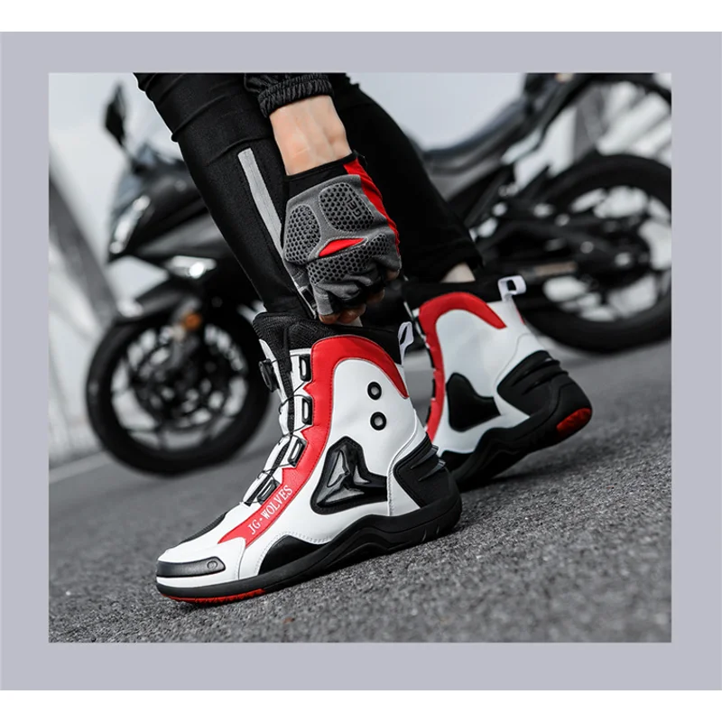 Motorcycle boots four seasons high-top outdoor riding boots fashion protective motorcycle shoes plus size off-road cycling shoes
Motorcycle boots four seasons high-top outdoor riding boots fashion protective motorcycle shoes plus size off-road cycling shoes