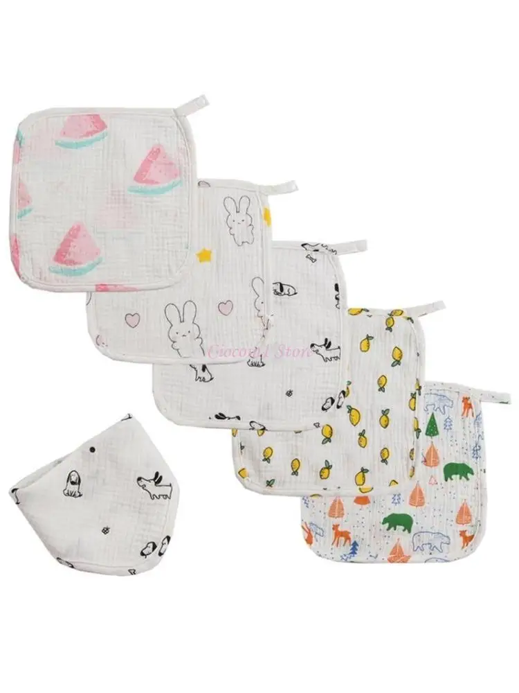 Y1UB Baby Facecloth Cotton Drooling Bib Square Burp Cloth for Infant Baby Sweat Wipe Cloth Neck Scarf Soft & High Absorbent
Y1UB Baby Facecloth Cotton Drooling Bib Square Burp Cloth for Infant Baby Sweat Wipe Cloth Neck Scarf Soft & High Absorbent