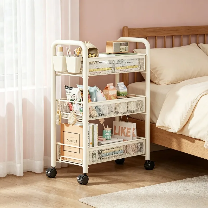 Movable Wheeled Under-Table Bookshelf, Multi-Layer Rolling Storage Rack for Books & Snacks.
Movable Wheeled Under-Table Bookshelf, Multi-Layer Rolling Storage Rack for Books & Snacks.