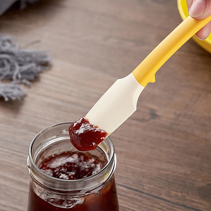 Silicone Mini Kitchen Spatula Cream Butter Cake Spatula Mixing Batter Scraper Brush Butter Mixer Fits All Kinds Of Jars And Cans
Silicone Mini Kitchen Spatula Cream Butter Cake Spatula Mixing Batter Scraper Brush Butter Mixer Fits All Kinds Of Jars And Cans