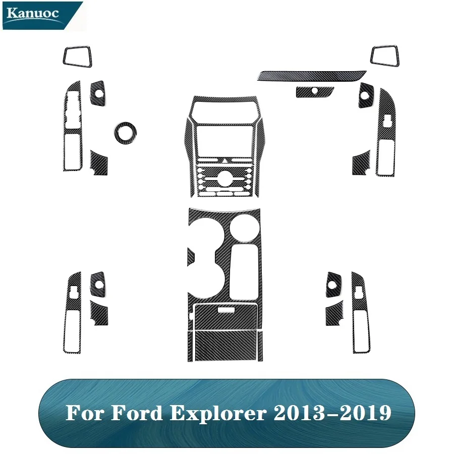 Black Carbon Fiber Interior Parts Stickers For Ford Explorer 2013 2014 2015 2016 2017 2018 2019 Car Interior Accessories
Black Carbon Fiber Interior Parts Stickers For Ford Explorer 2013 2014 2015 2016 2017 2018 2019 Car Interior Accessories