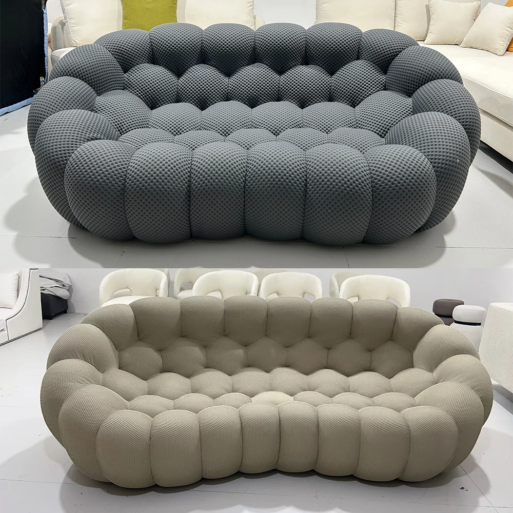 Linlamlim Modular Cloth Football Couch Contemporary Cloud-Shaped Sofa Fabric Curved Designer Sofa Set for Living Room or Office
Linlamlim Modular Cloth Football Couch Contemporary Cloud-Shaped Sofa Fabric Curved Designer Sofa Set for Living Room or Office