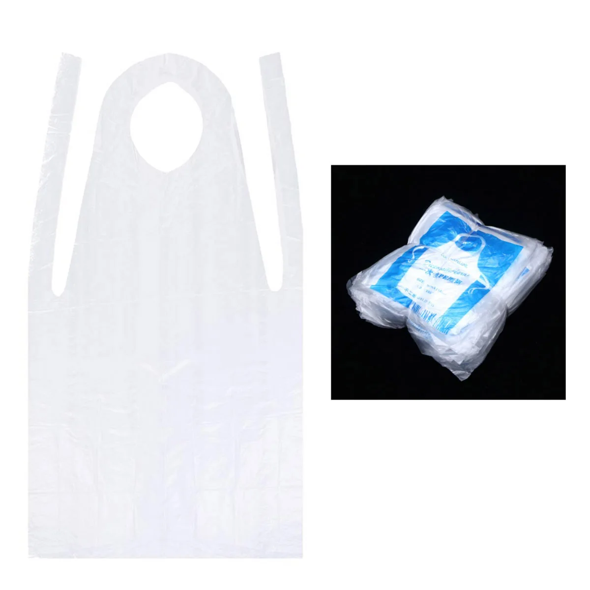 150 PCS Waterproof Plastic Apron Easy to Use Aprons for Cooking Disposable Anti-fouling
150 PCS Waterproof Plastic Apron Easy to Use Aprons for Cooking Disposable Anti-fouling