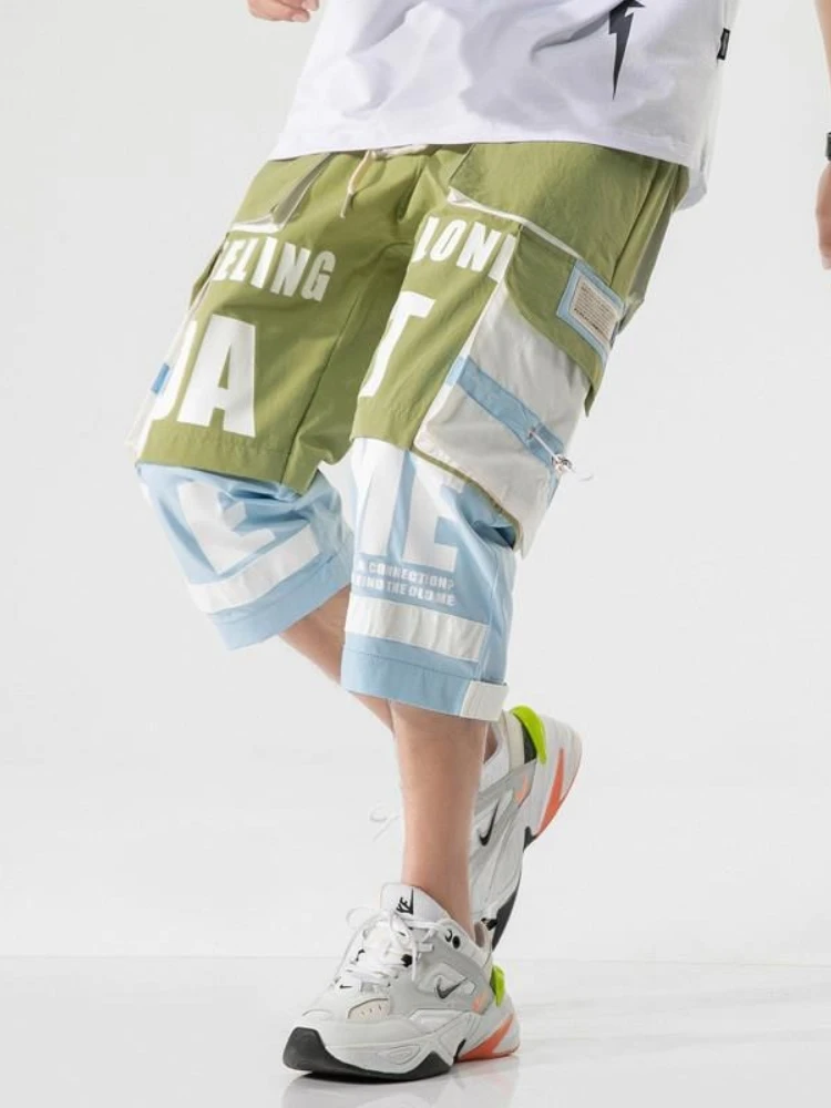 Men's Urban Streetwear Loose Fit Straight Leg Summer Shorts Functional Crop Workwear Hip Hop Trendy High Street Style
Men's Urban Streetwear Loose Fit Straight Leg Summer Shorts Functional Crop Workwear Hip Hop Trendy High Street Style
