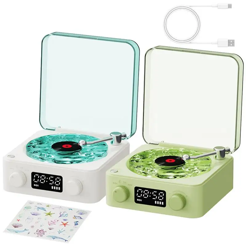 New The Waves Vinyl Player Multi-Function Retro Vinyl Record Player Styled Natural Sleep Aid Sound Blue tooth Stereo Players
New The Waves Vinyl Player Multi-Function Retro Vinyl Record Player Styled Natural Sleep Aid Sound Blue tooth Stereo Players