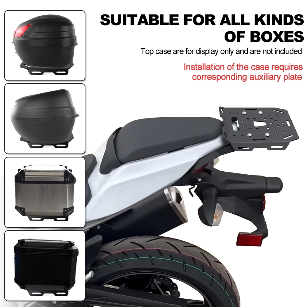 Motorcycle Rear Luggage Rack Cargo Rear Carrier Support Holder Bracket NINJA250 Z250 NINJA400 Z400 Z500 Ninja 500 For KAWASAKI
Motorcycle Rear Luggage Rack Cargo Rear Carrier Support Holder Bracket NINJA250 Z250 NINJA400 Z400 Z500 Ninja 500 For KAWASAKI