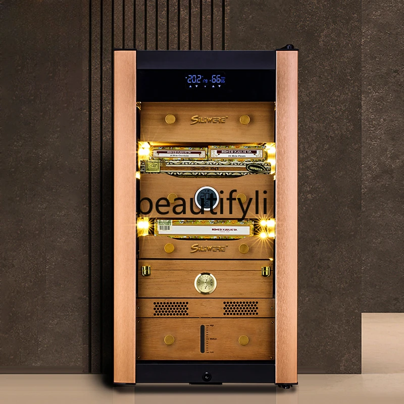 Cigar cabinet, constant temperature and humidity, household, cigar cabinet mini, cigar cabinet, solid wood
Cigar cabinet, constant temperature and humidity, household, cigar cabinet mini, cigar cabinet, solid wood