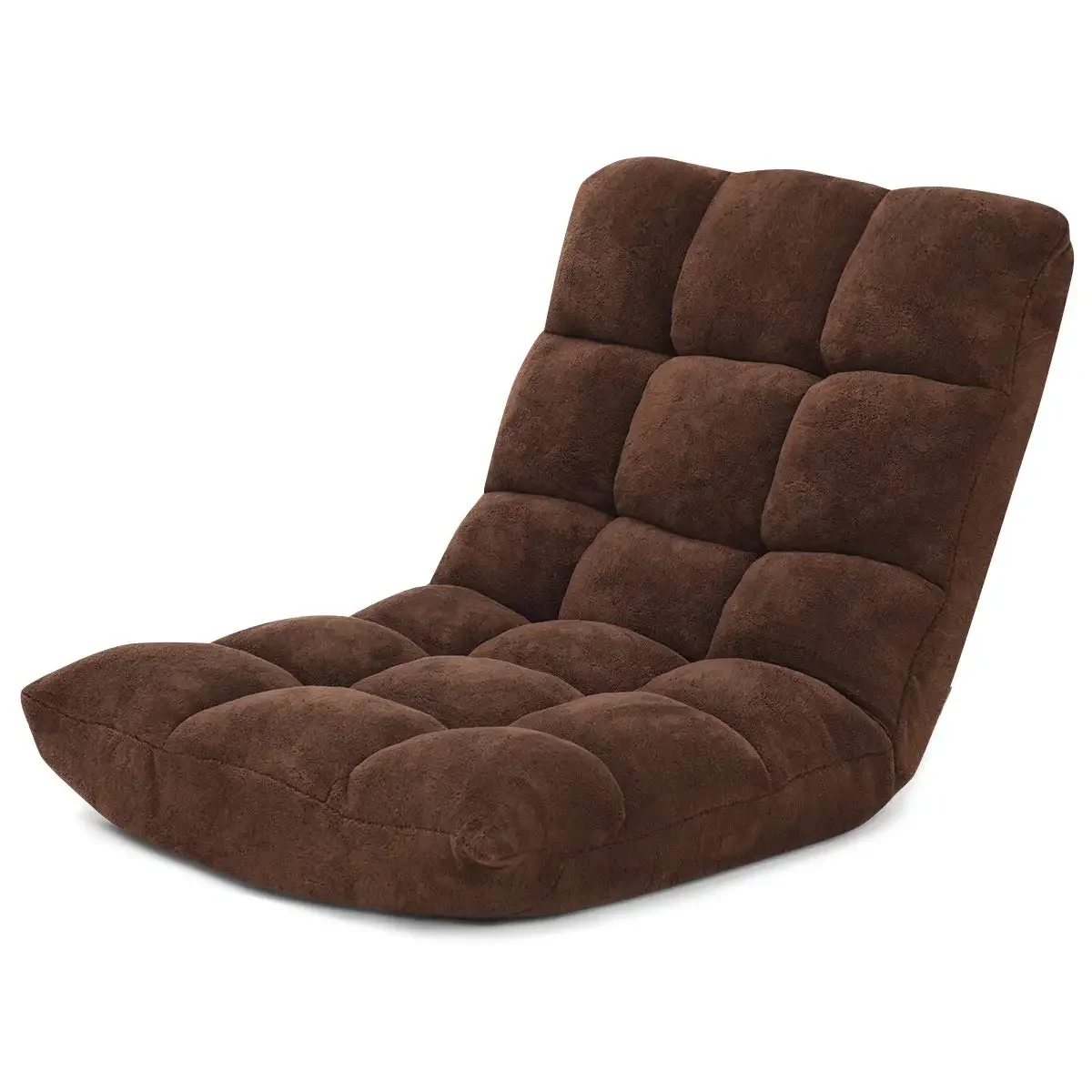 Floor Folding Sofa Chair 14-Position Adjustable Couch Sleeper For Living Room Bedroom Brown
Floor Folding Sofa Chair 14-Position Adjustable Couch Sleeper For Living Room Bedroom Brown