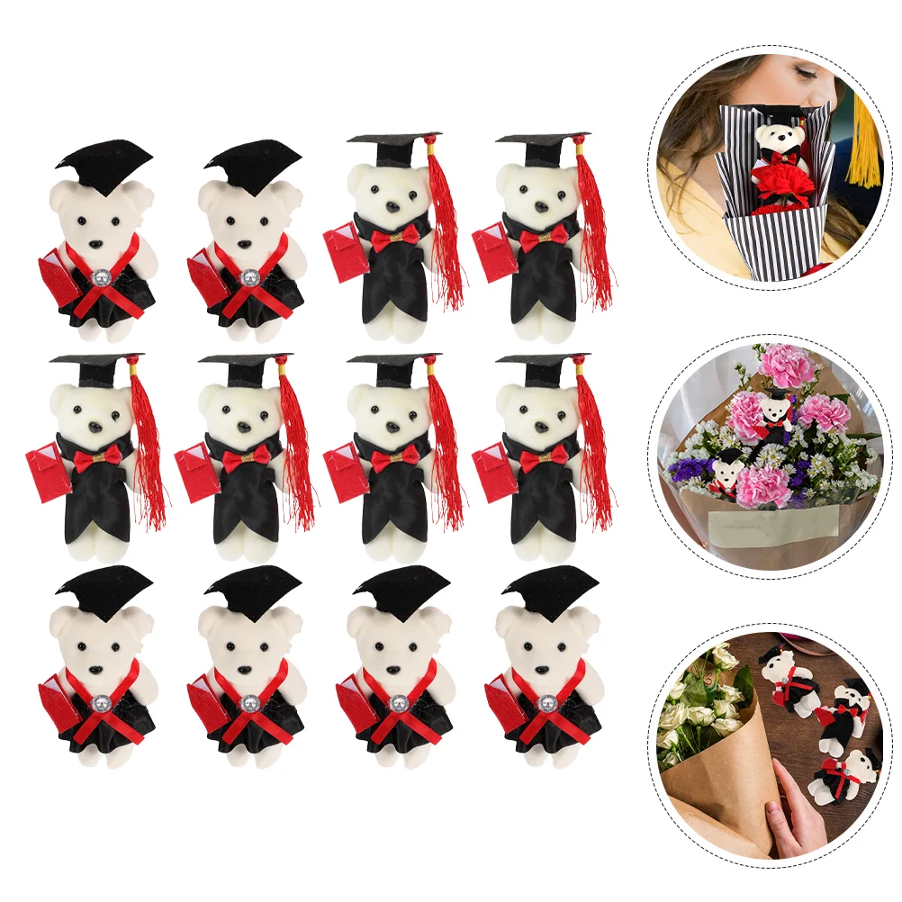 12 Pcs Graduation Season Dr Bear Fake Flower Decoration Pink Nursery Stickers Loom Braids DIY Stuffed Bears Mini Bouquet
12 Pcs Graduation Season Dr Bear Fake Flower Decoration Pink Nursery Stickers Loom Braids DIY Stuffed Bears Mini Bouquet