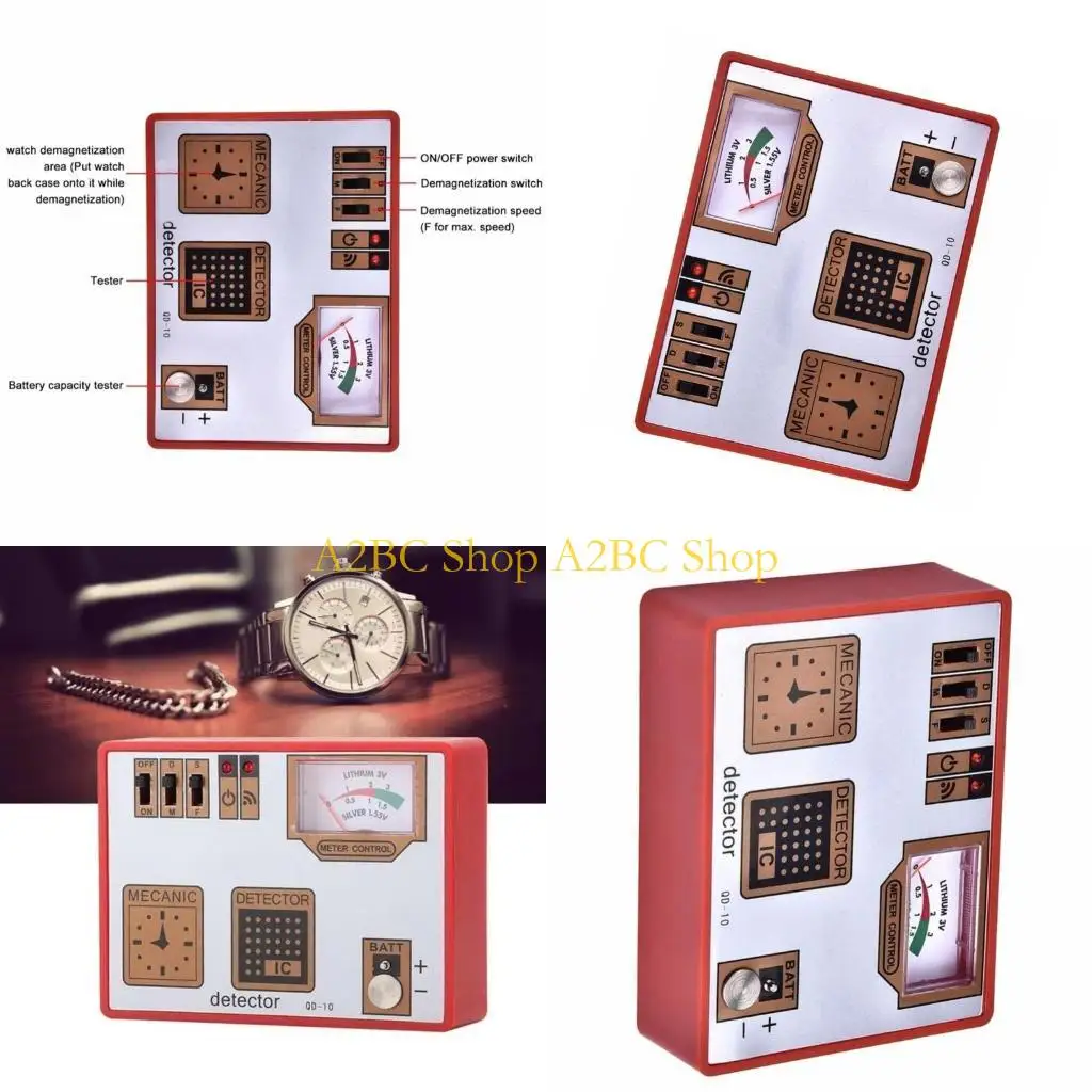 A2BC Portable Watch Battery Tester и анализаторы движения с DeMagnetizer, подходящим для Watchmakers Professional & Diyer
A2BC Portable Watch Battery Tester и анализаторы движения с DeMagnetizer, подходящим для Watchmakers Professional & Diyer