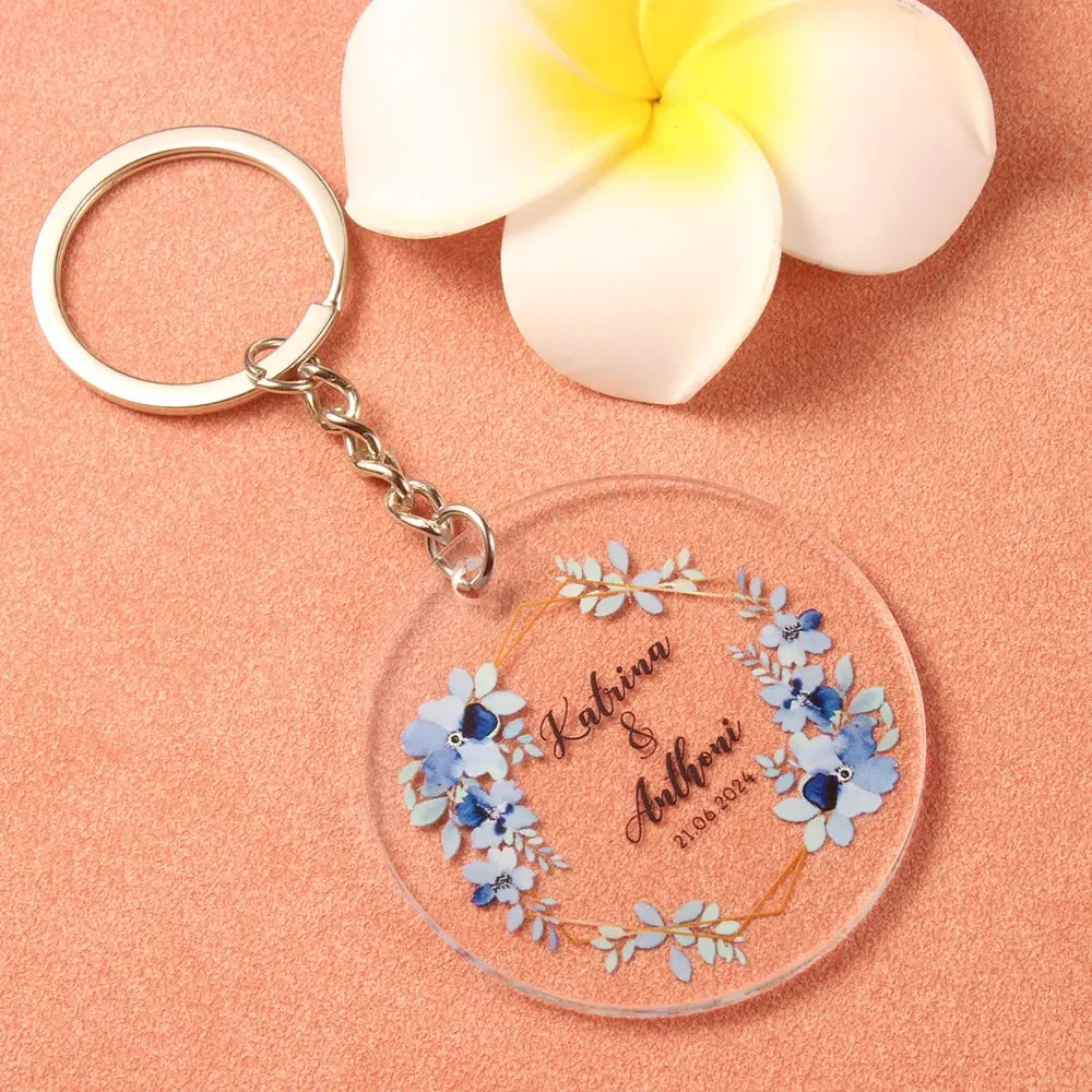 VIKAMA Custom Round Pvc Plexiglass Key Chain, Blessing Card Custom Wedding Companion Gift Birthday Gift, 10 Pieces
VIKAMA Custom Round Pvc Plexiglass Key Chain, Blessing Card Custom Wedding Companion Gift Birthday Gift, 10 Pieces