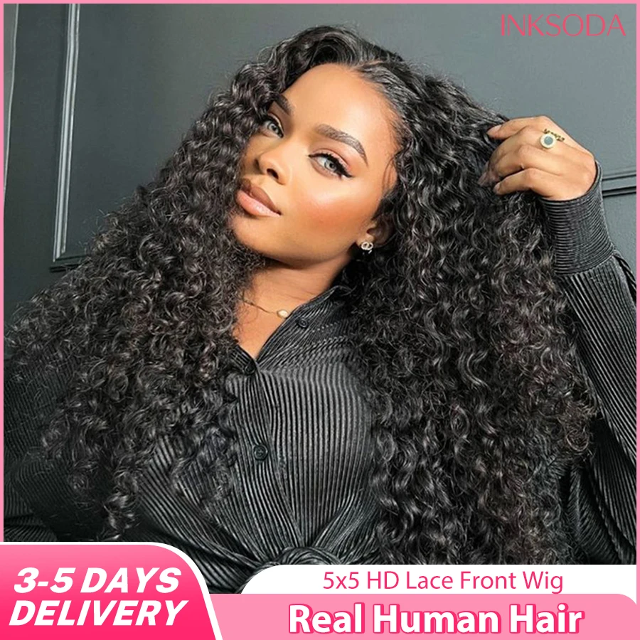 36 Inch Glueless Deep Curly Wave Wig for Women 220% Density 5x5 HD Lace Closure Pre Cut No Glue Real Human Hair Ready Wear
36 Inch Glueless Deep Curly Wave Wig for Women 220% Density 5x5 HD Lace Closure Pre Cut No Glue Real Human Hair Ready Wear