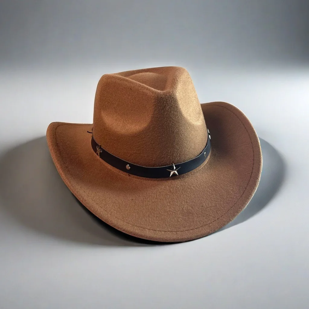 HongLuan Brown Vintage Cowboy Hats Women & Western Star Cowboy Hat Woman for Cowgirl Costume, Cowboy Accessories for Man
HongLuan Brown Vintage Cowboy Hats Women & Western Star Cowboy Hat Woman for Cowgirl Costume, Cowboy Accessories for Man