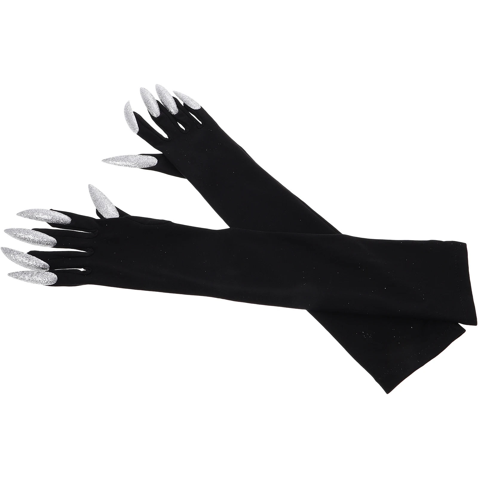 Long Nail Gloves Elastic Material Halloween Costume Party Accessories Scary Atmosphere Fits Most People Full Finger Gloves
Long Nail Gloves Elastic Material Halloween Costume Party Accessories Scary Atmosphere Fits Most People Full Finger Gloves
