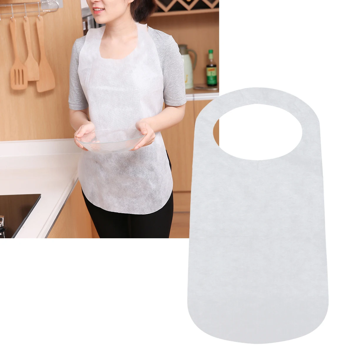20Pcs Disposable Non-woven Aprons Waterproof Thicken Ideal for Cooking Messy Activities Home Cafe Restaurant Bar
20Pcs Disposable Non-woven Aprons Waterproof Thicken Ideal for Cooking Messy Activities Home Cafe Restaurant Bar