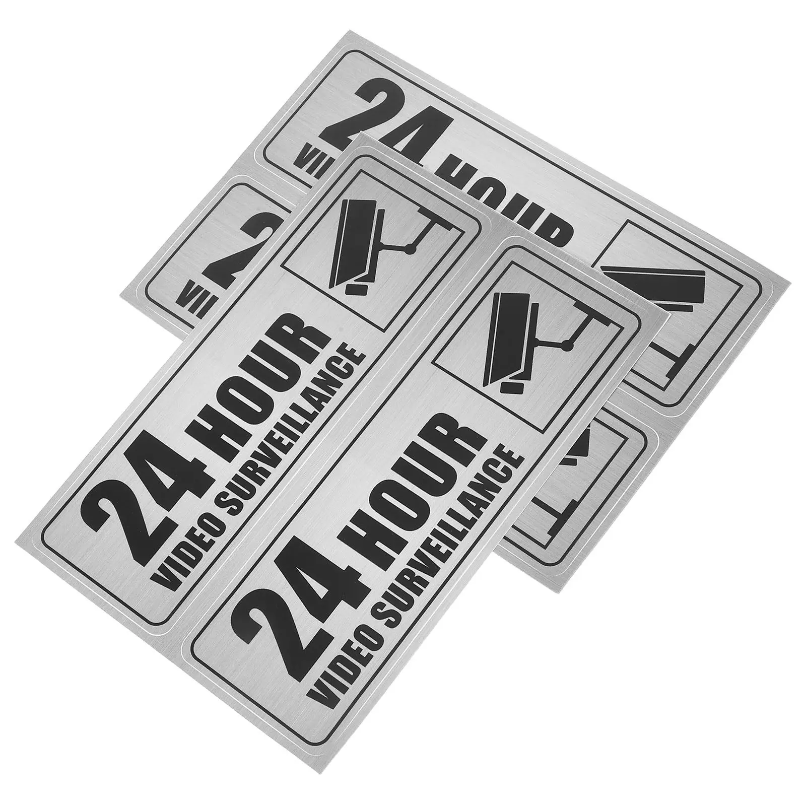 2 Sheets Self-Adhesive Surveillance Sticker Waterproof PVC Security Warning Decal for Doors Windows Walls Outdoor Indoor Use
2 Sheets Self-Adhesive Surveillance Sticker Waterproof PVC Security Warning Decal for Doors Windows Walls Outdoor Indoor Use