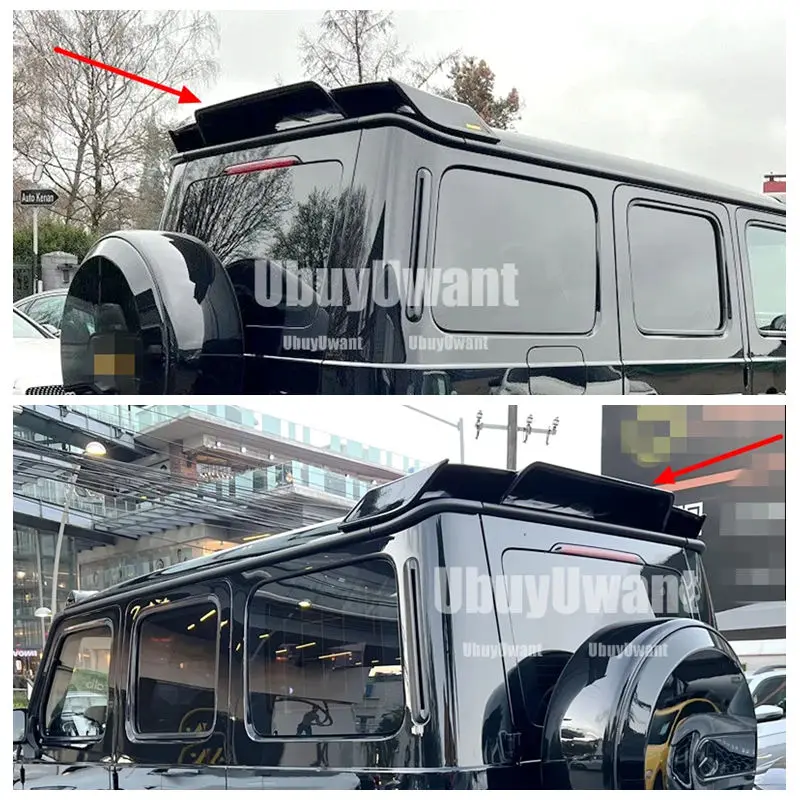 For Mercedes Benz G Class W463 W464 G63 G500 G350 G550 2018 Up ABS Car Rear Roof Wing Spoiler Glossy Black Or Carbon Fiber Look
For Mercedes Benz G Class W463 W464 G63 G500 G350 G550 2018 Up ABS Car Rear Roof Wing Spoiler Glossy Black Or Carbon Fiber Look