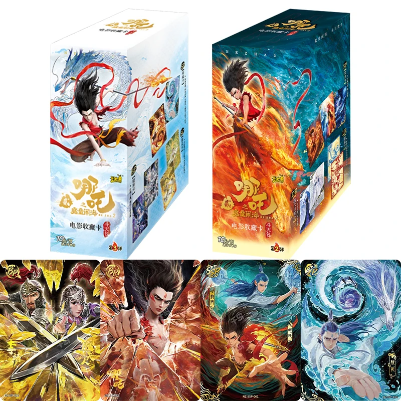 KAYOU Original Nezha Cards Devil Boy Conquers Series Doutian Pack Rare BP Card Movie Anime Character Collection Cards Toy Gift
KAYOU Original Nezha Cards Devil Boy Conquers Series Doutian Pack Rare BP Card Movie Anime Character Collection Cards Toy Gift