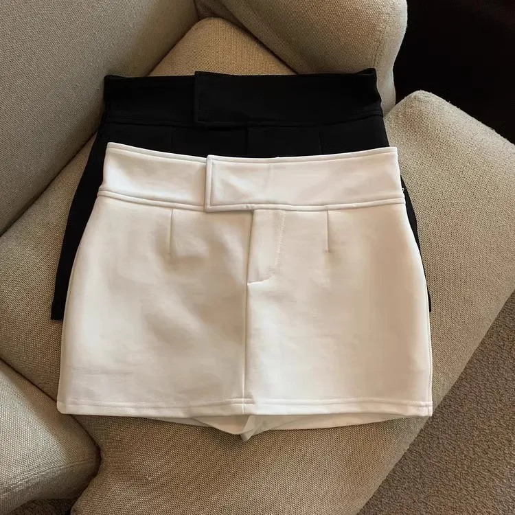 White High Waist A-Line Skirt for Women Summer New Style Korean Spicy Girl Skirt Slimming Short Skirt Ladies Skirts
White High Waist A-Line Skirt for Women Summer New Style Korean Spicy Girl Skirt Slimming Short Skirt Ladies Skirts