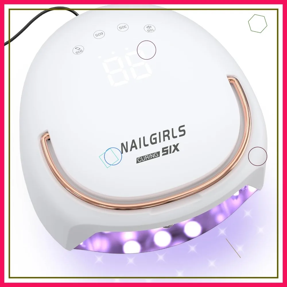 42 LED Nail Lamp Fast Dryer with 4 Timer Settings for Salon Gel Manicure & Pedicure
42 LED Nail Lamp Fast Dryer with 4 Timer Settings for Salon Gel Manicure & Pedicure