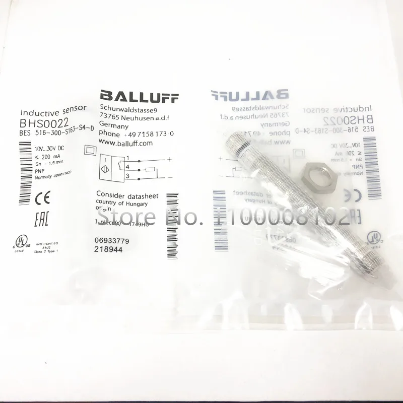 1PCS BHS0022 BES 516-300-S163-S4-D New High-Quality Proximity Switch Sensor
1PCS BHS0022 BES 516-300-S163-S4-D New High-Quality Proximity Switch Sensor